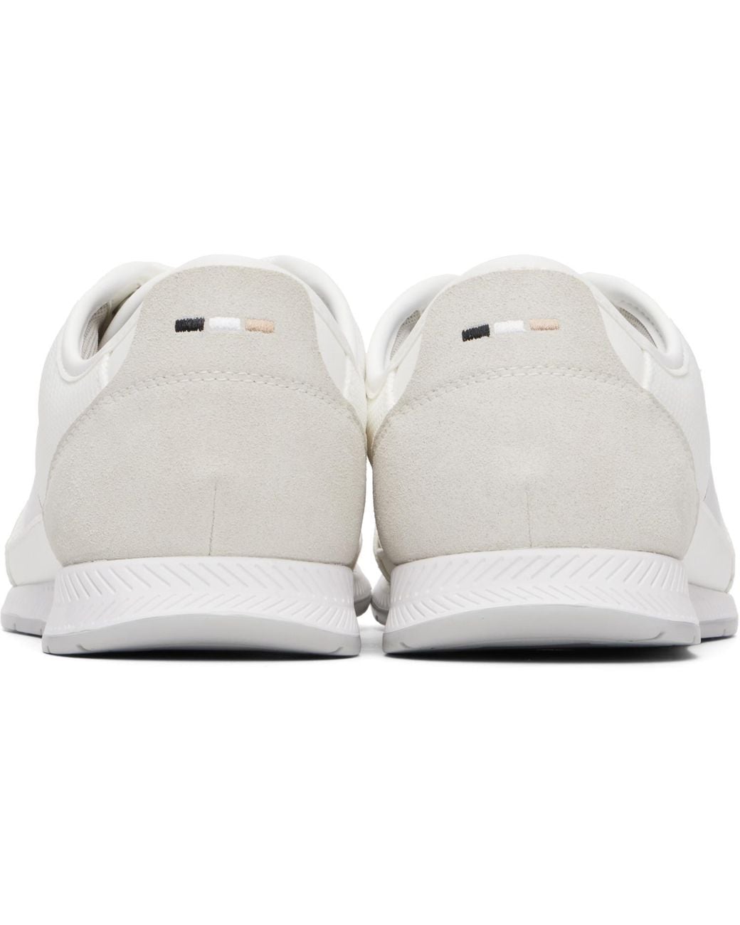 Boss Black Mesh Detailing Sneakers for men
