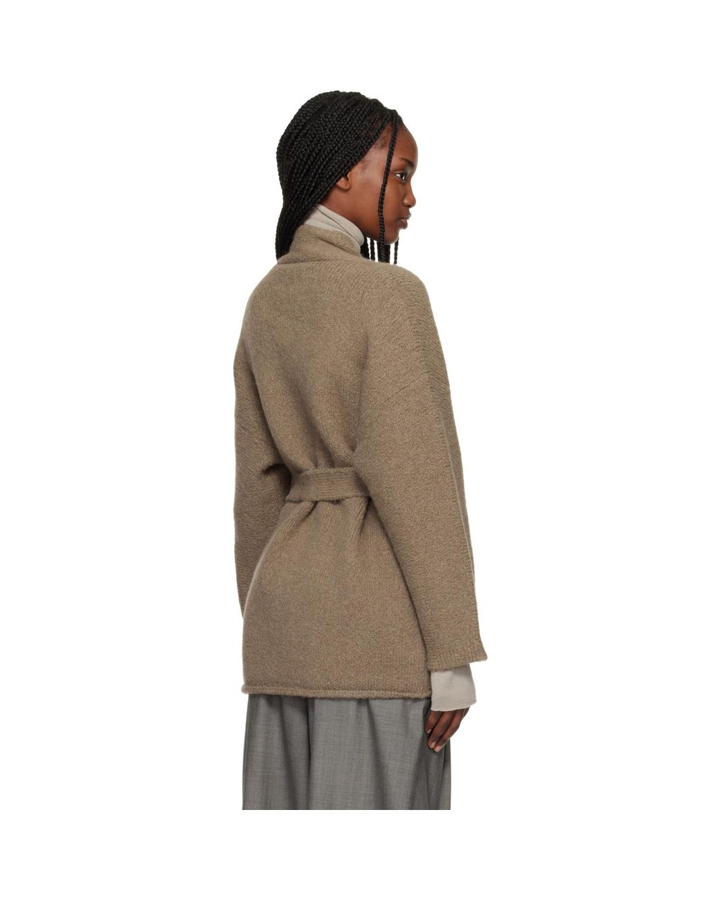 Lauren Manoogian Brown Coto Cardigan