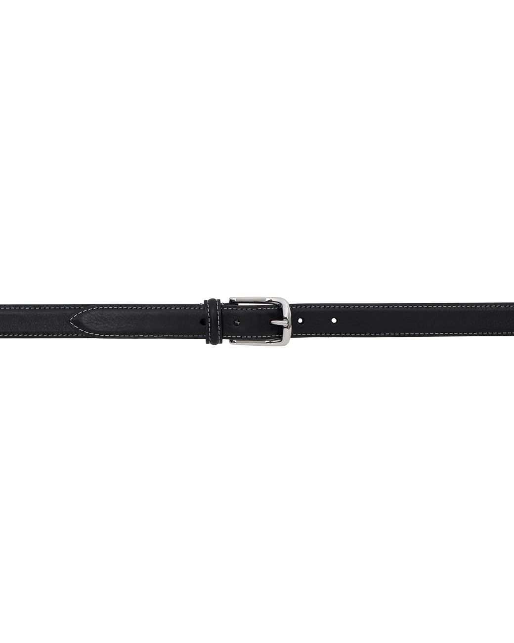 【関税込み】Anderson’s ブラック コントラストステッチ ベルト andersons-N1-Black-Contrast-