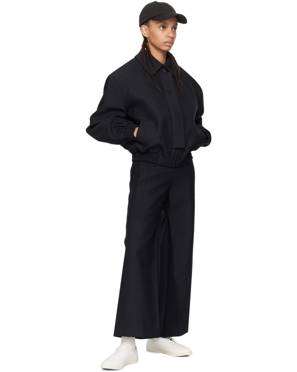 Fax Copy Express Ssense Exclusive Jacket in Black | Lyst