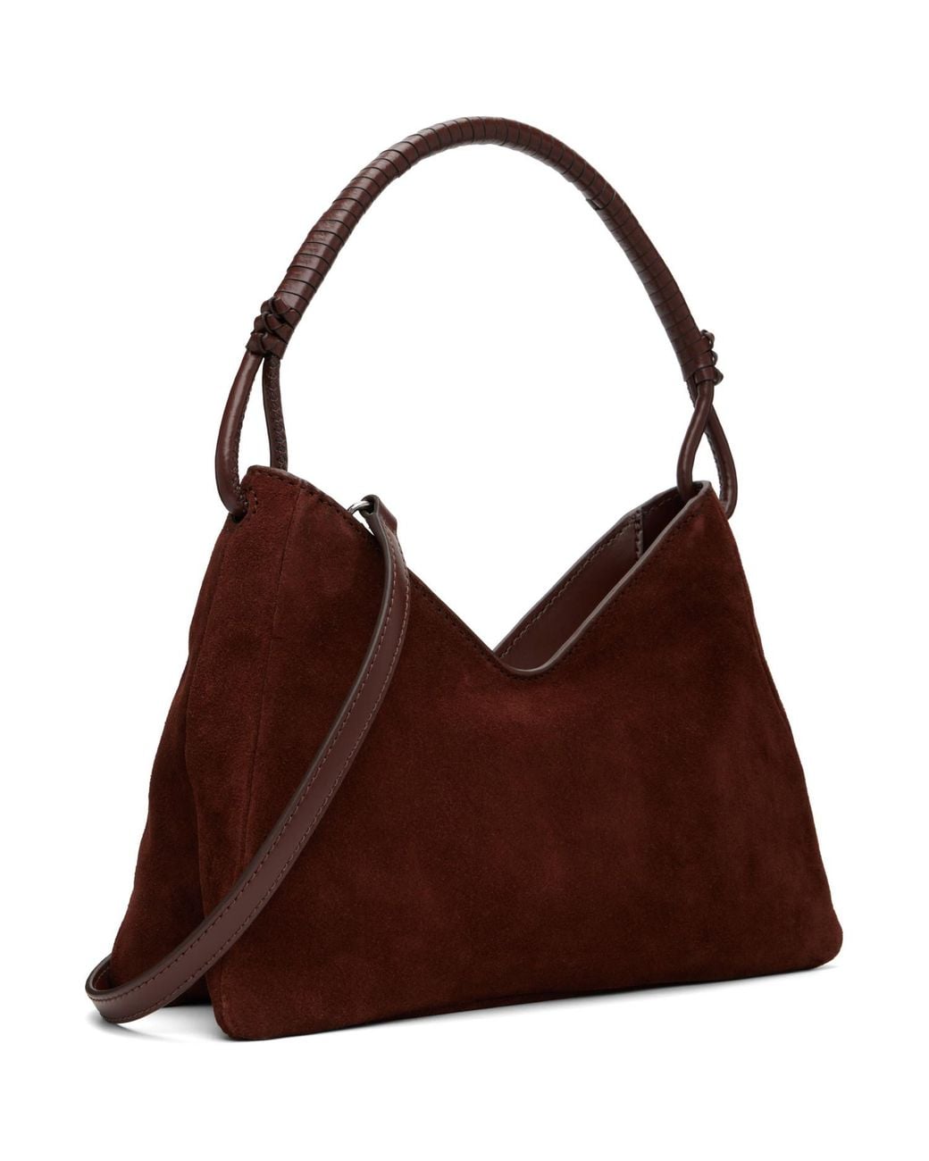 Staud Brown Valerie Shoulder Bag