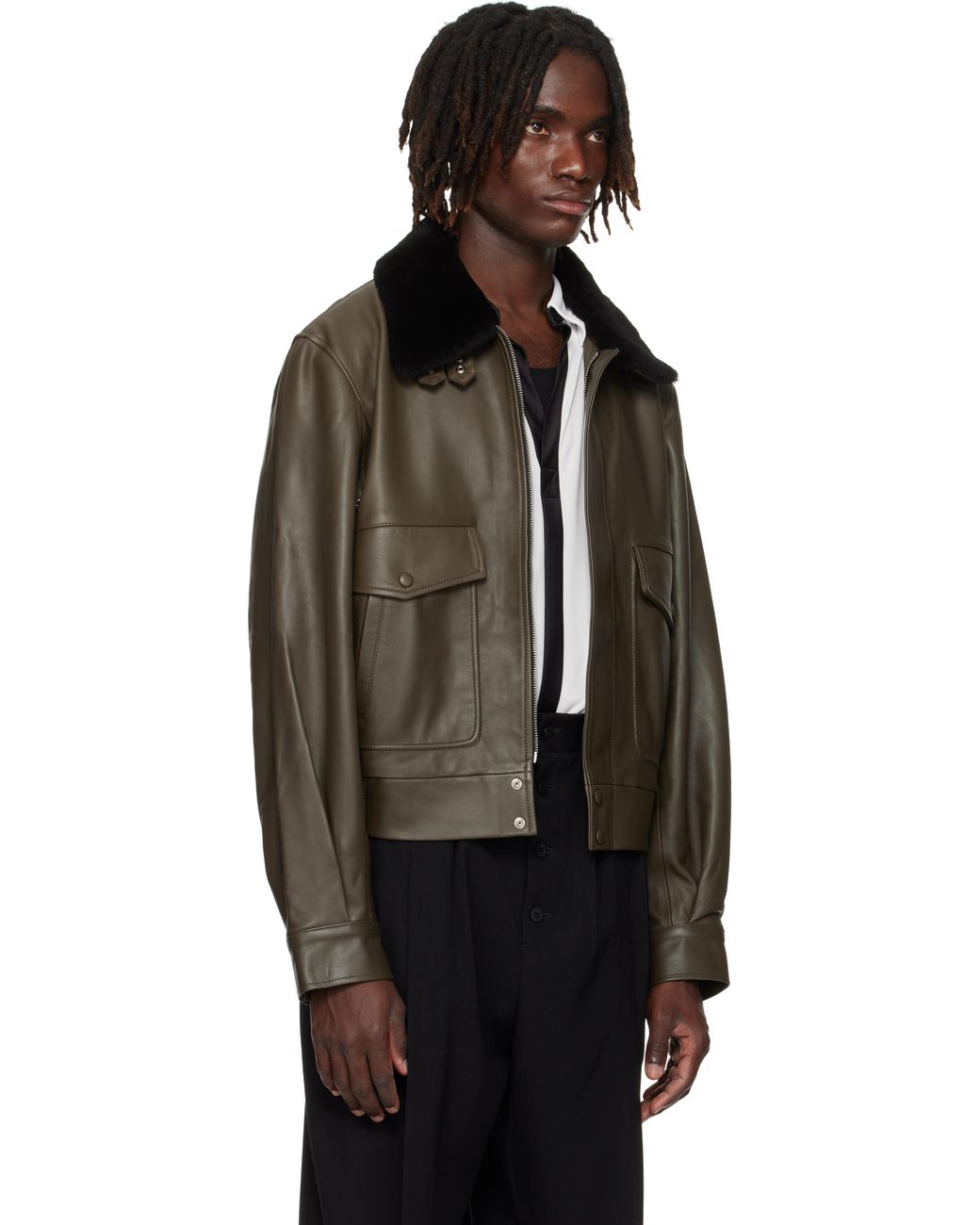 ernest-w-baker-Olive-Khaki-