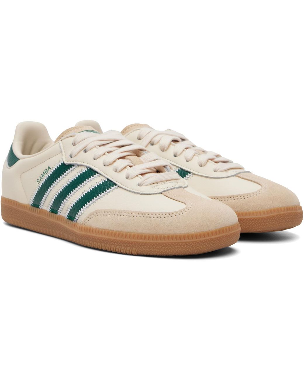 Adidas Originals Blue Off- & Samba Og Sneakers for men