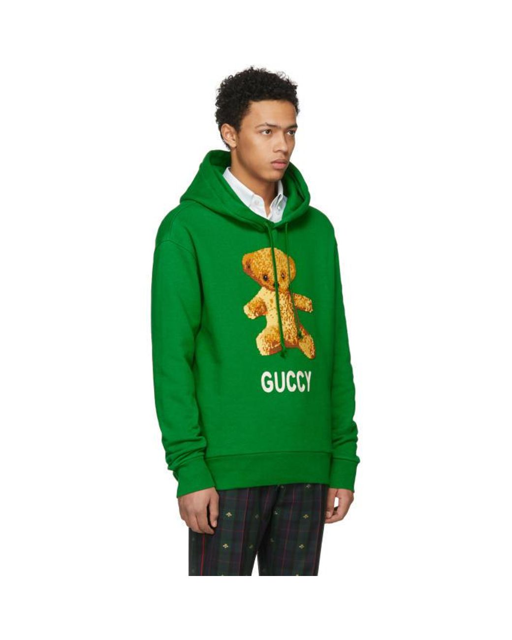 Gucci Green Guccy Hoodie for | Lyst