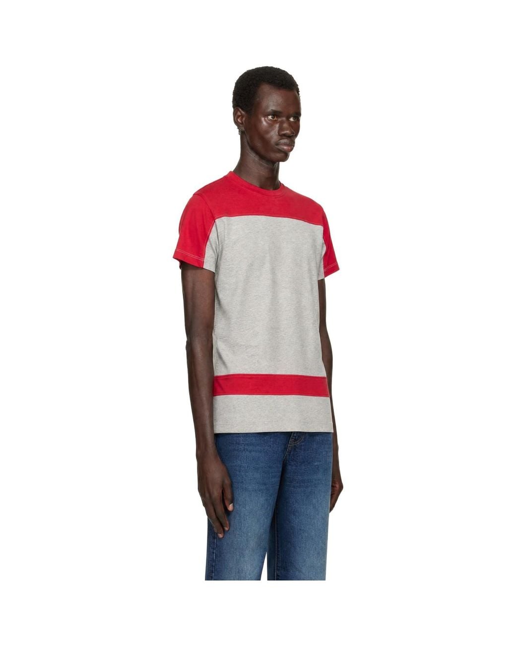 GIMAGUAS Red Dustin T-Shirt for men