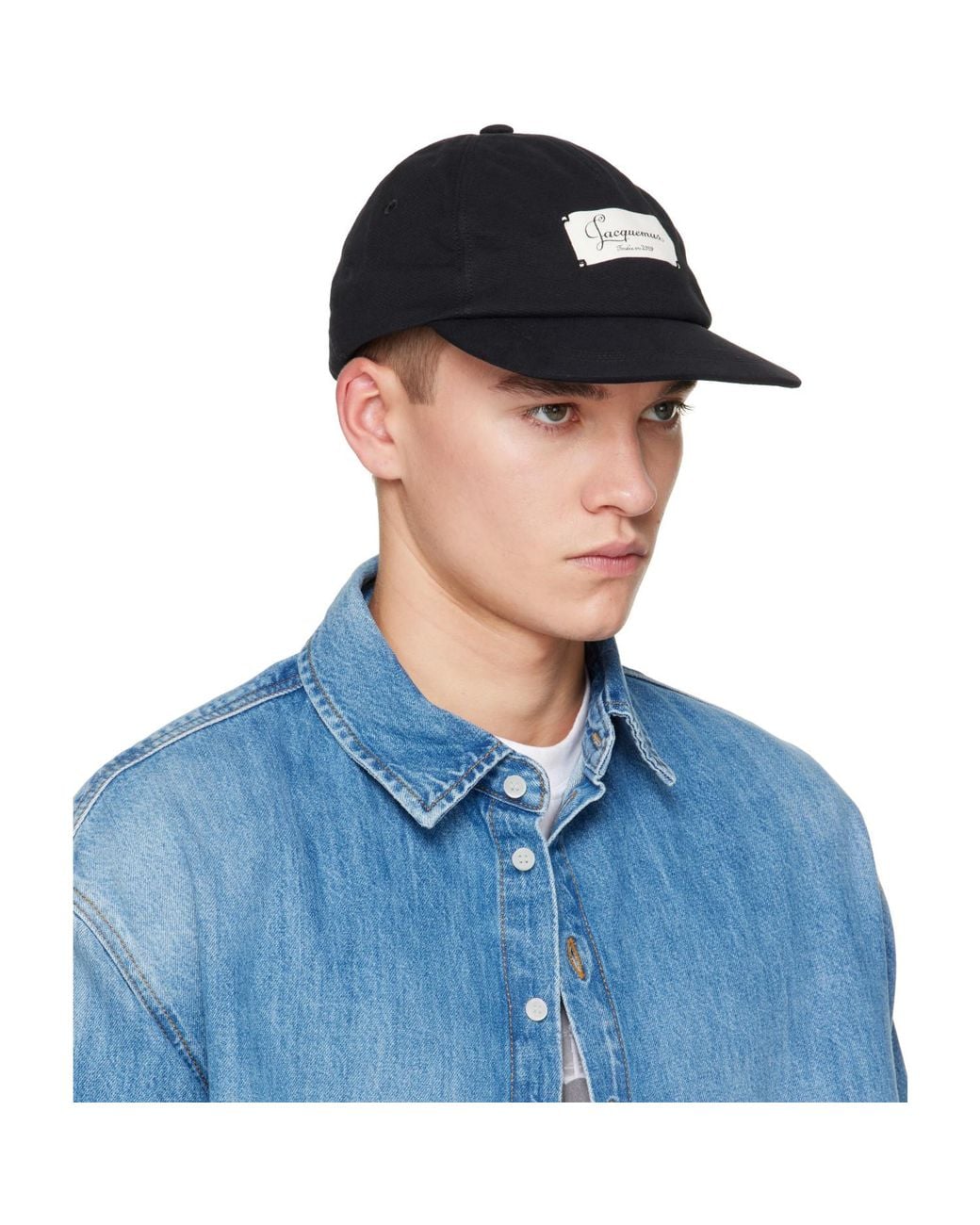 Jacquemus Blue 'The Montaigne' Cap for men