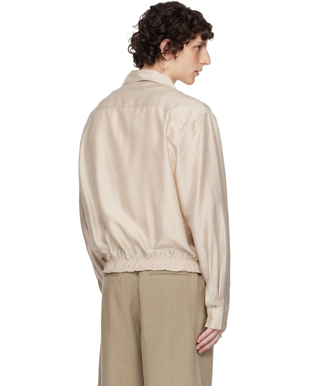 Our Legacy Work Shop Emporio Armani Libero Shirt in Natural
