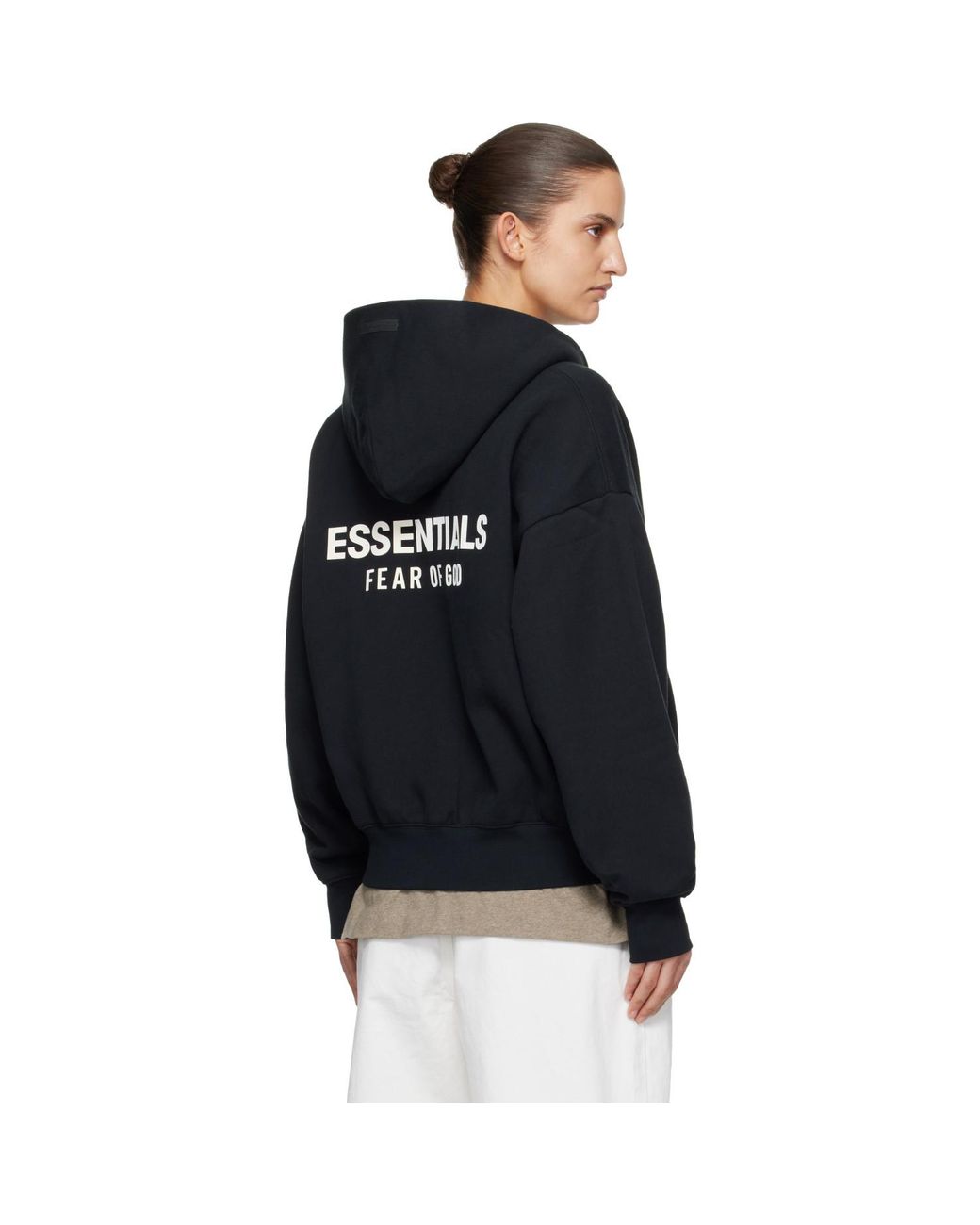 Fear Of God Black Classic Zip-Up Hoodie