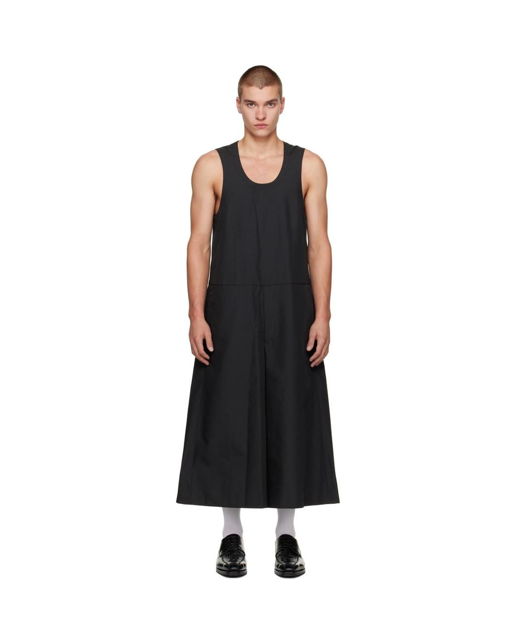 Comme des Garçons Black Polyester Dobby Cloth Overalls for men