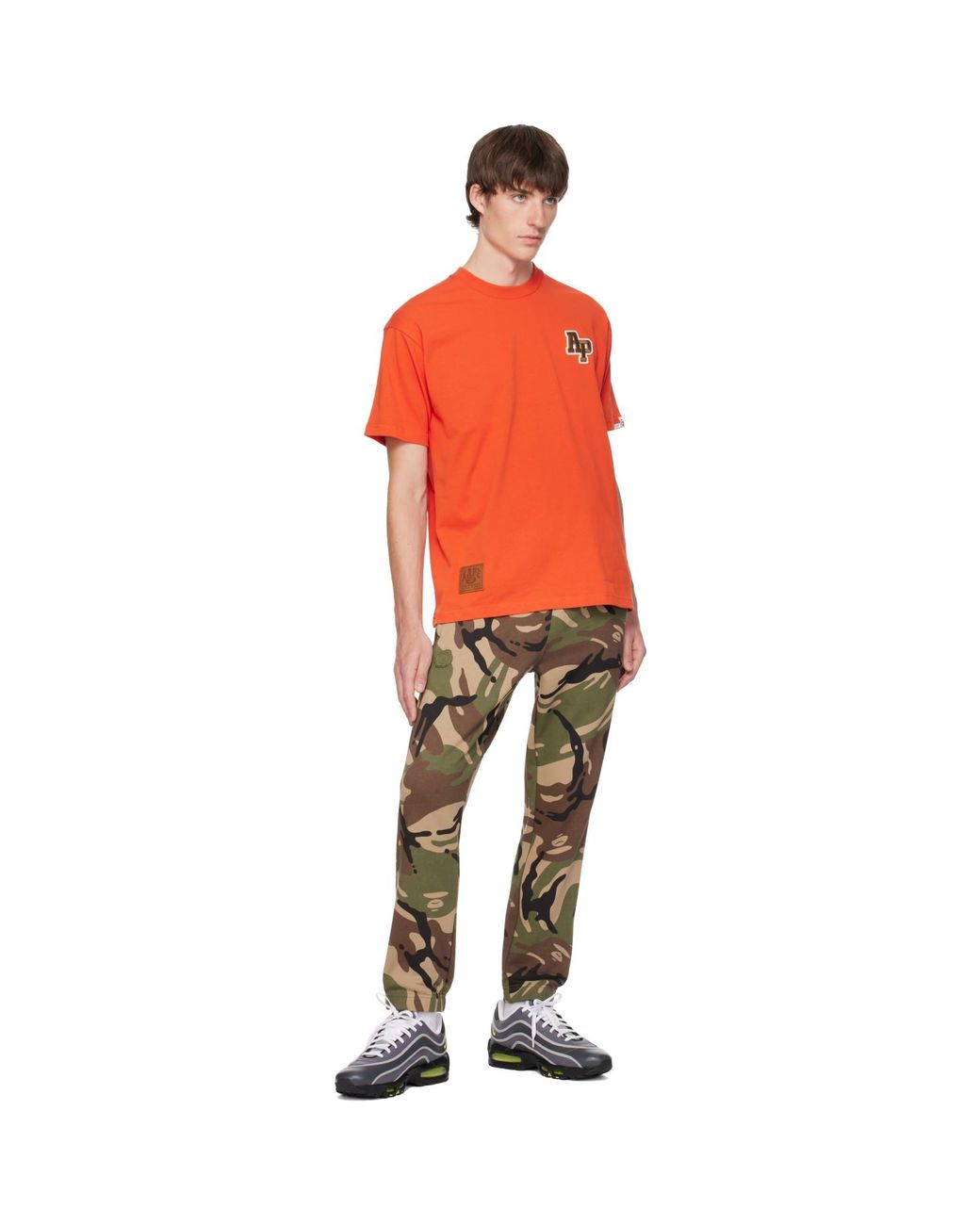 Aape By A Bathing Ape Embroidered Logo T-Shirt for men