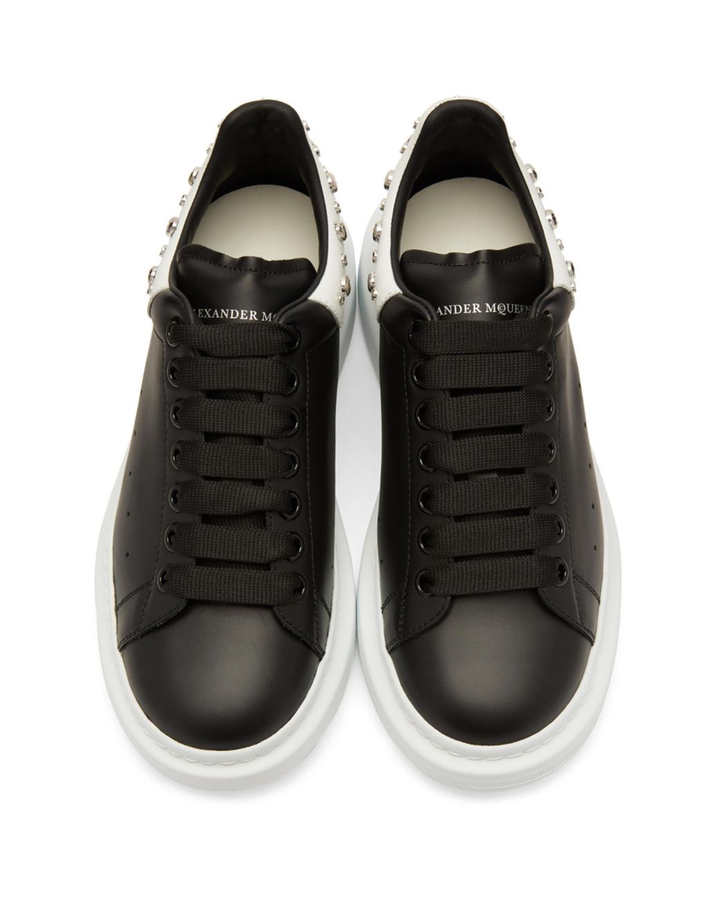 alexander mcqueen white black