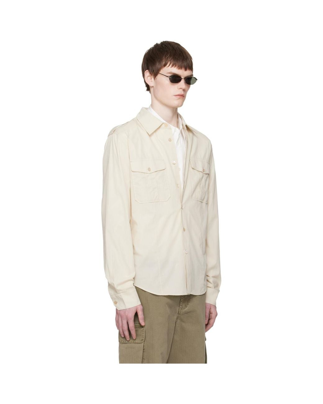 Our Legacy Multicolor Off- Lean Shirt for men