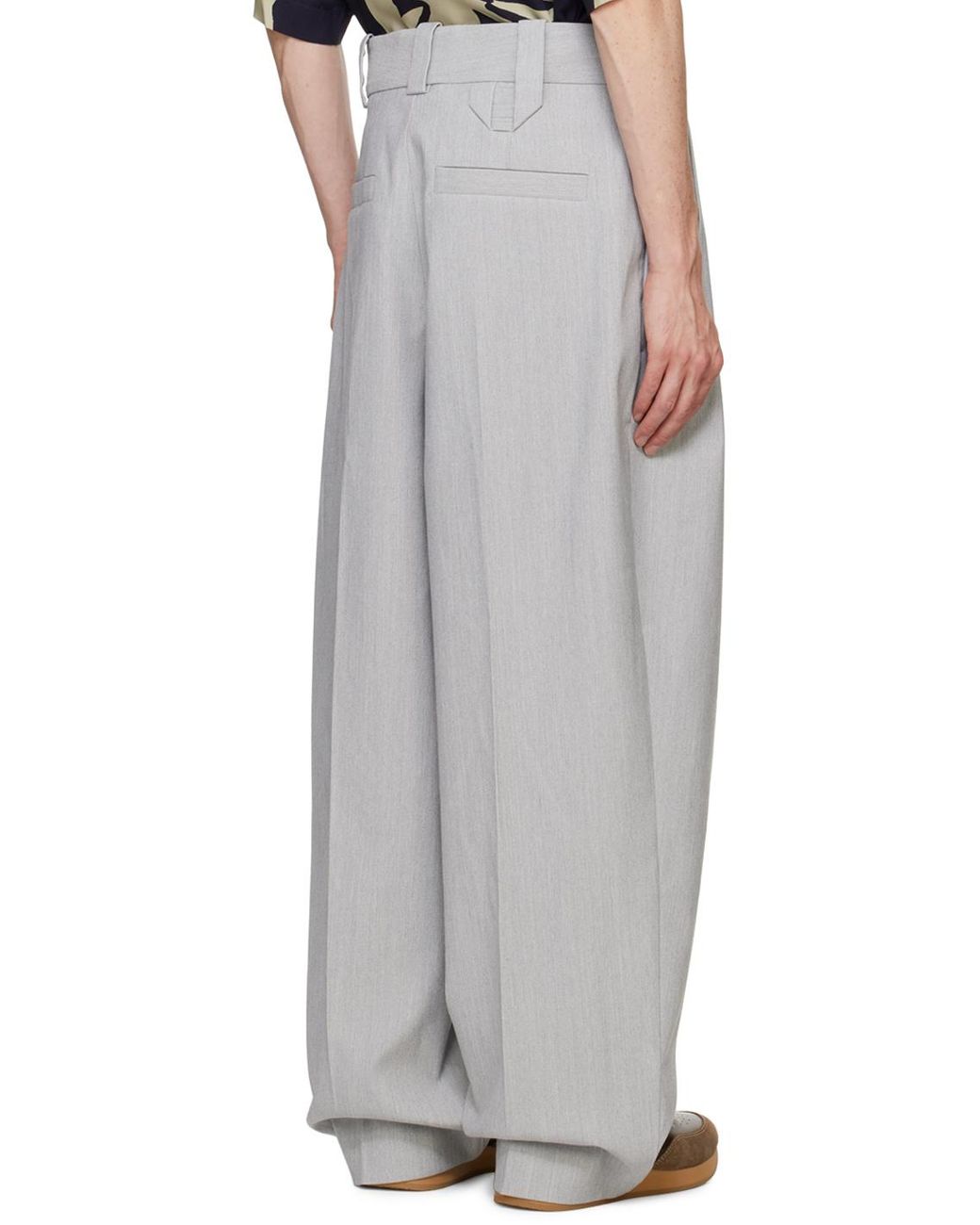メンズ Jacquemus La Casaコレクション グレー Le Pantalon Marzio