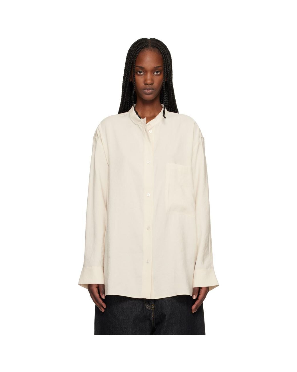 Studio Nicholson Black Donan Shirt