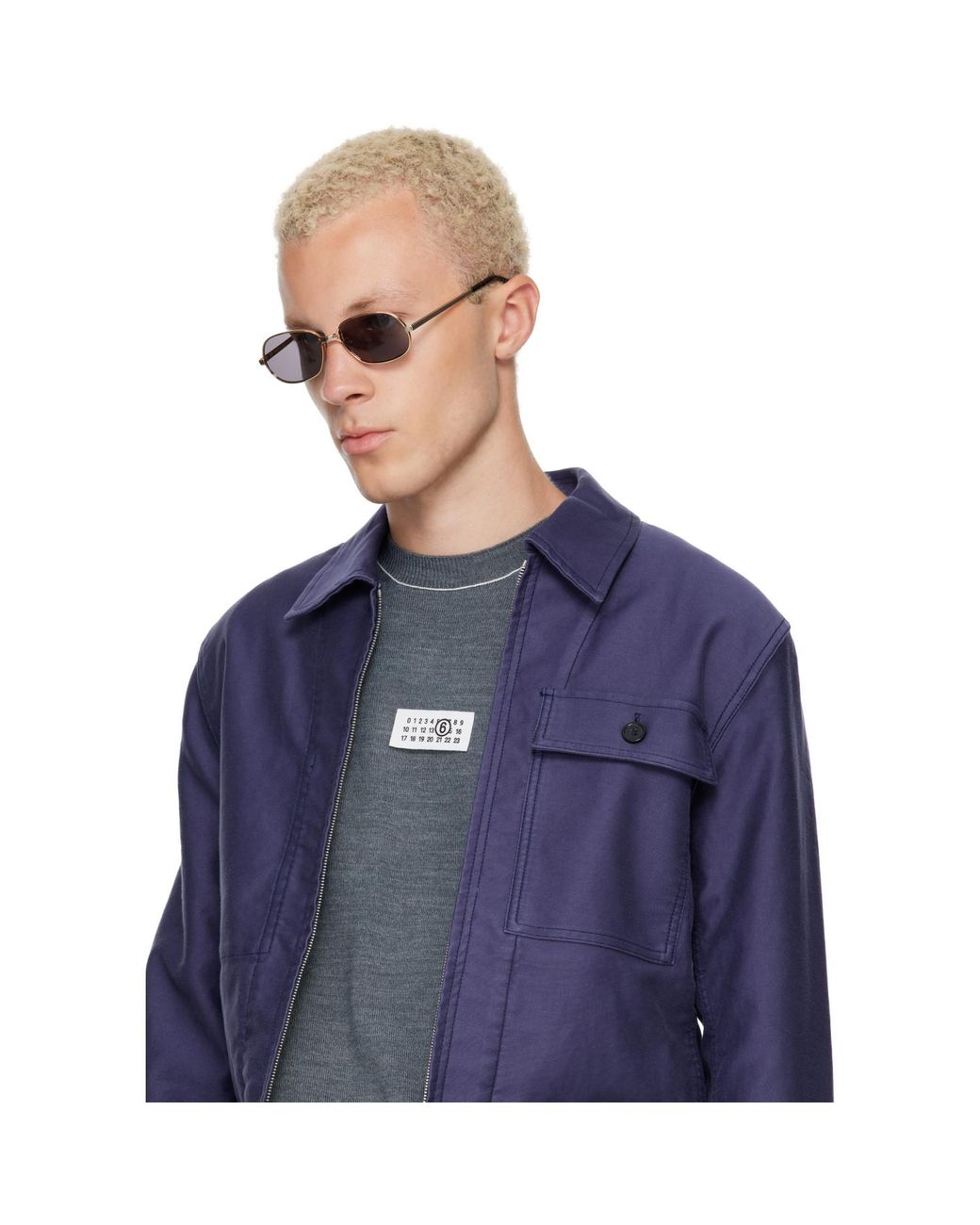 GALLERY DEPT. Gray 'October 12, 2001' Sunglasses for men