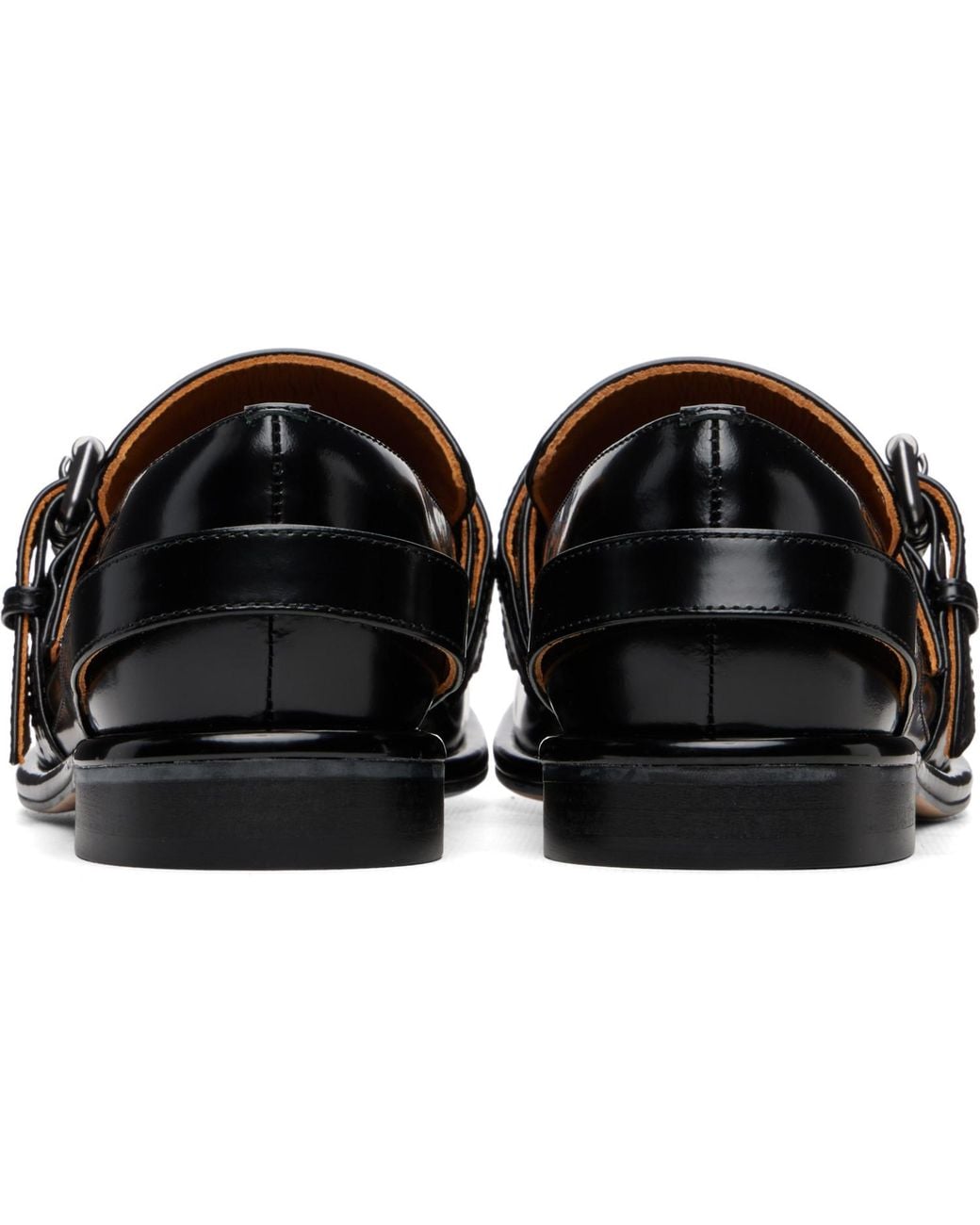ShuShu/Tong Black Tassel Loafers