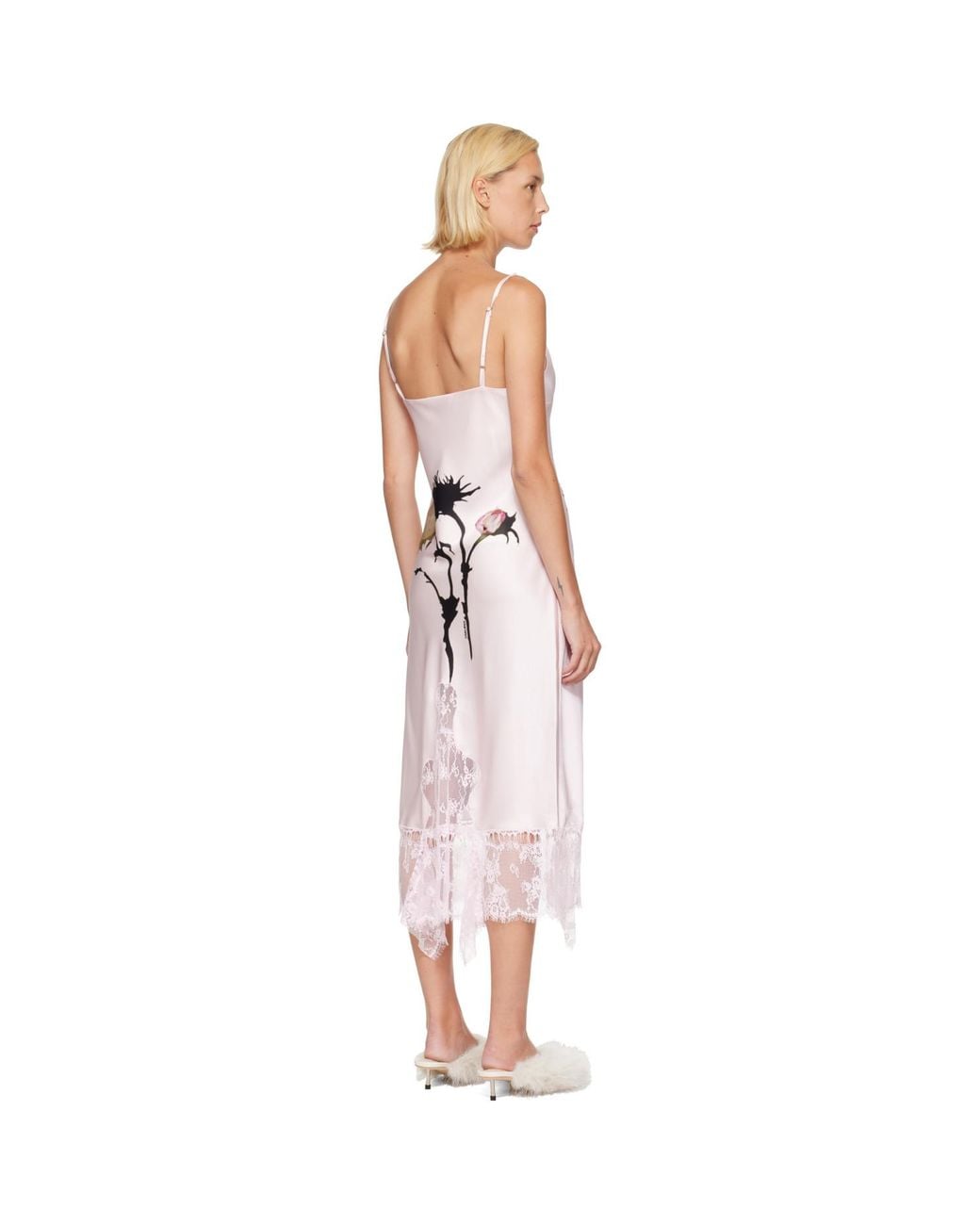 Collina Strada Pink Cypress Midi Dress