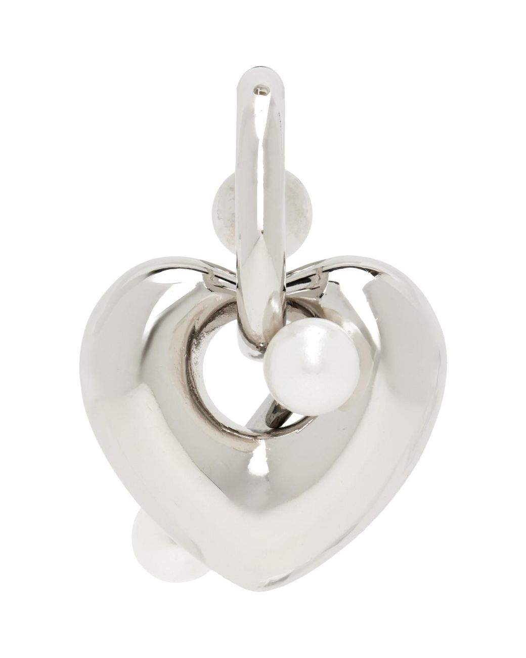Justine Clenquet Metallic Eros Single Earring for men
