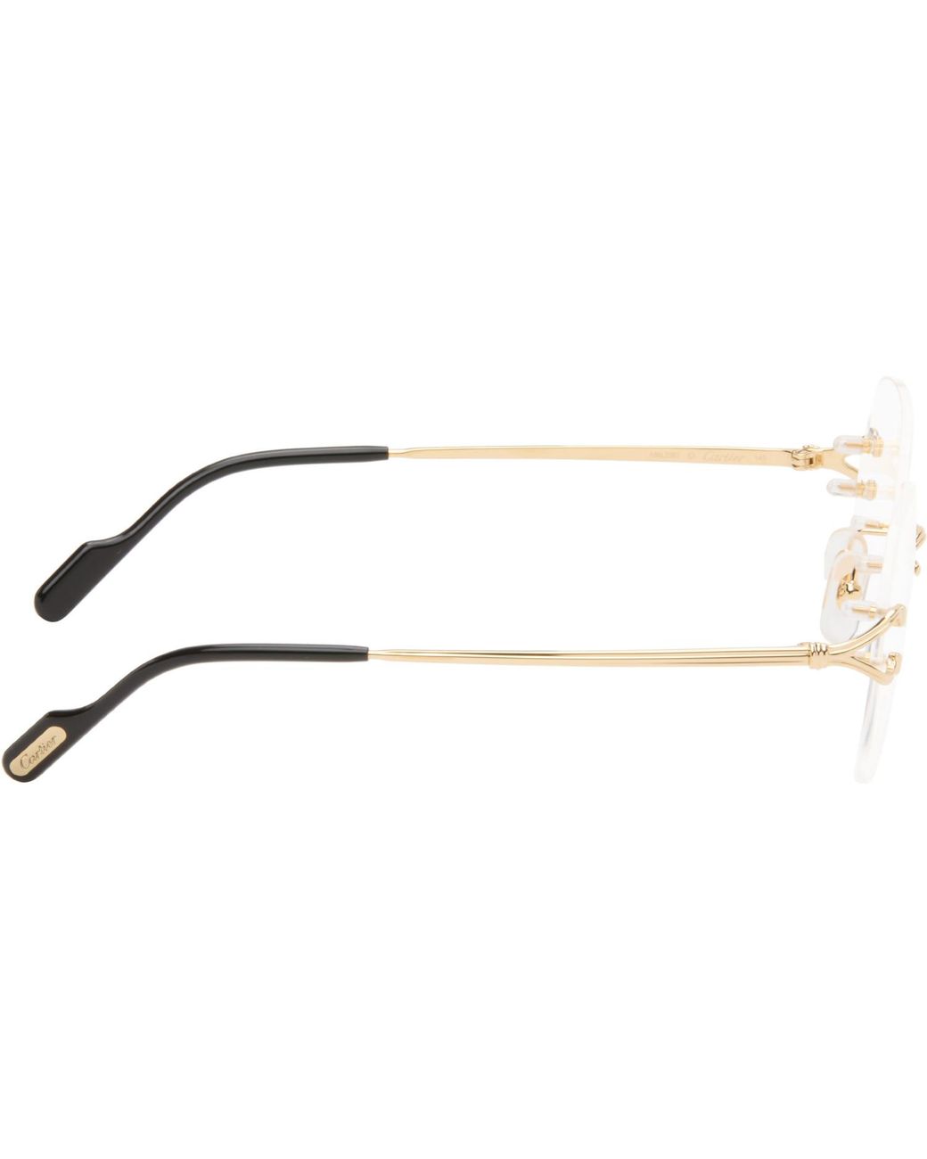 Cartier Black 'Signature C De Glasses