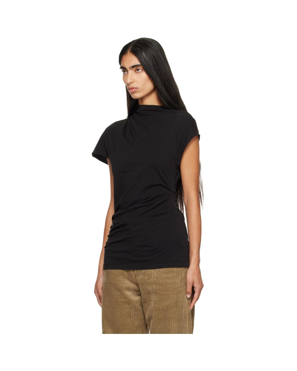 Agolde Black Beckly T-Shirt