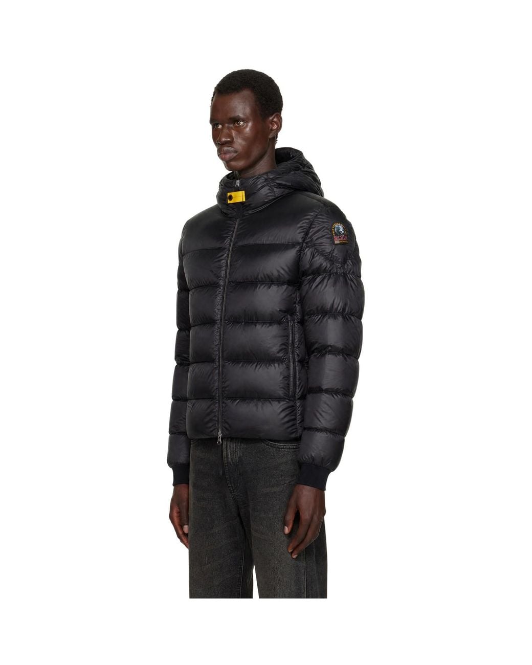 Parajumpers Black Pharrell Down Jacket for men