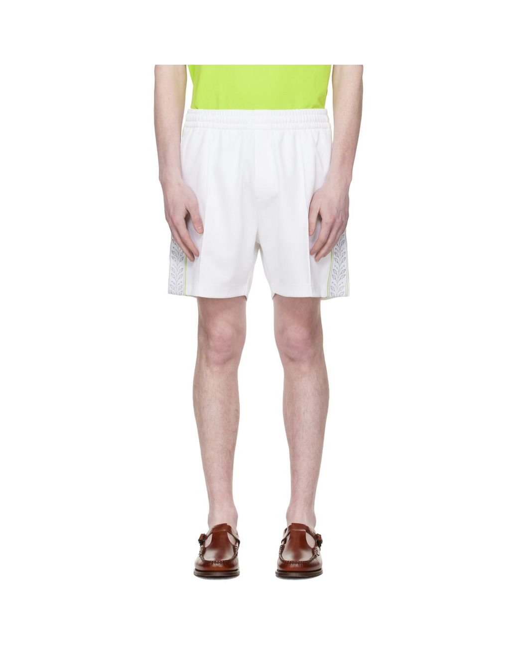 Casablanca Multicolor Laurel Track Shorts for men