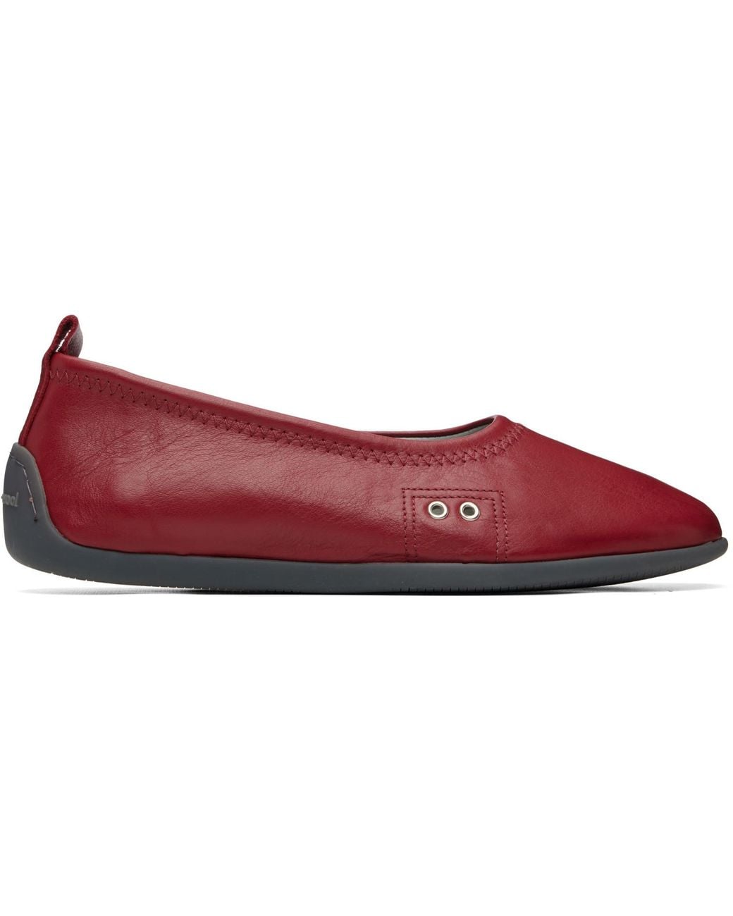 Paloma Wool Red Miles Iii Ballerina Flats