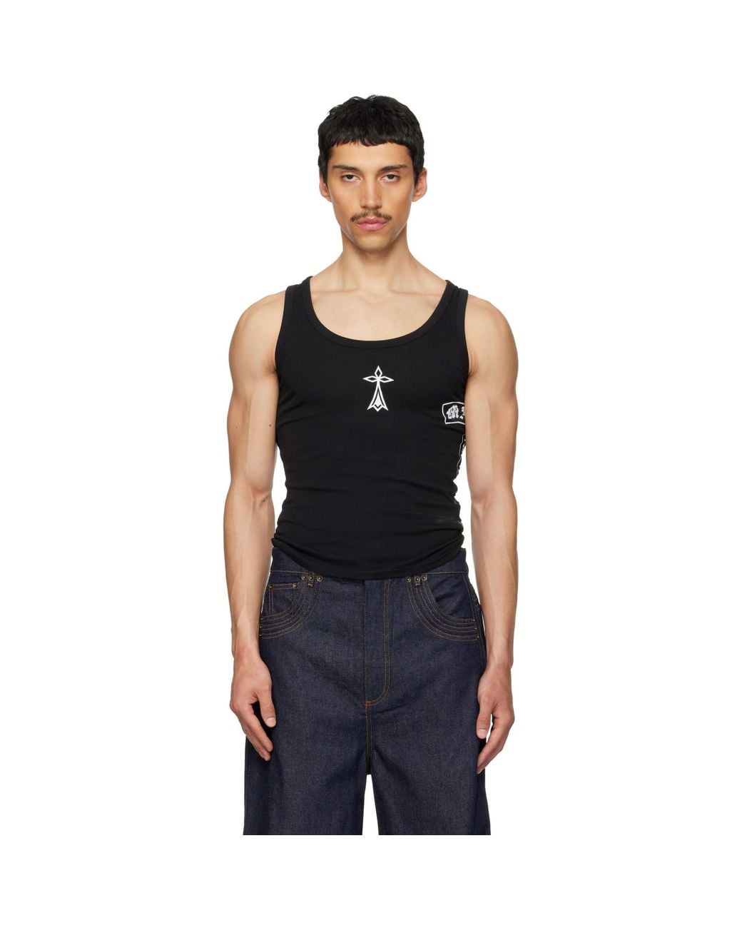 Egonlab Black Breizh Tank Top for men