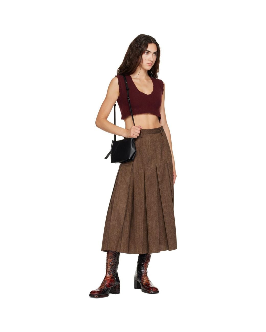 Miista Brown Cass Boots