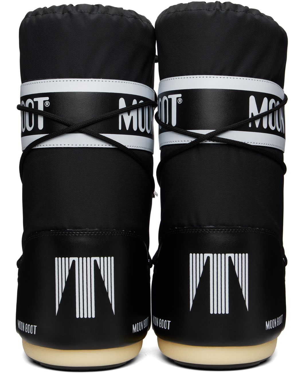 Moon Boot Icon Nylon Boots in Black for Men | Lyst UK
