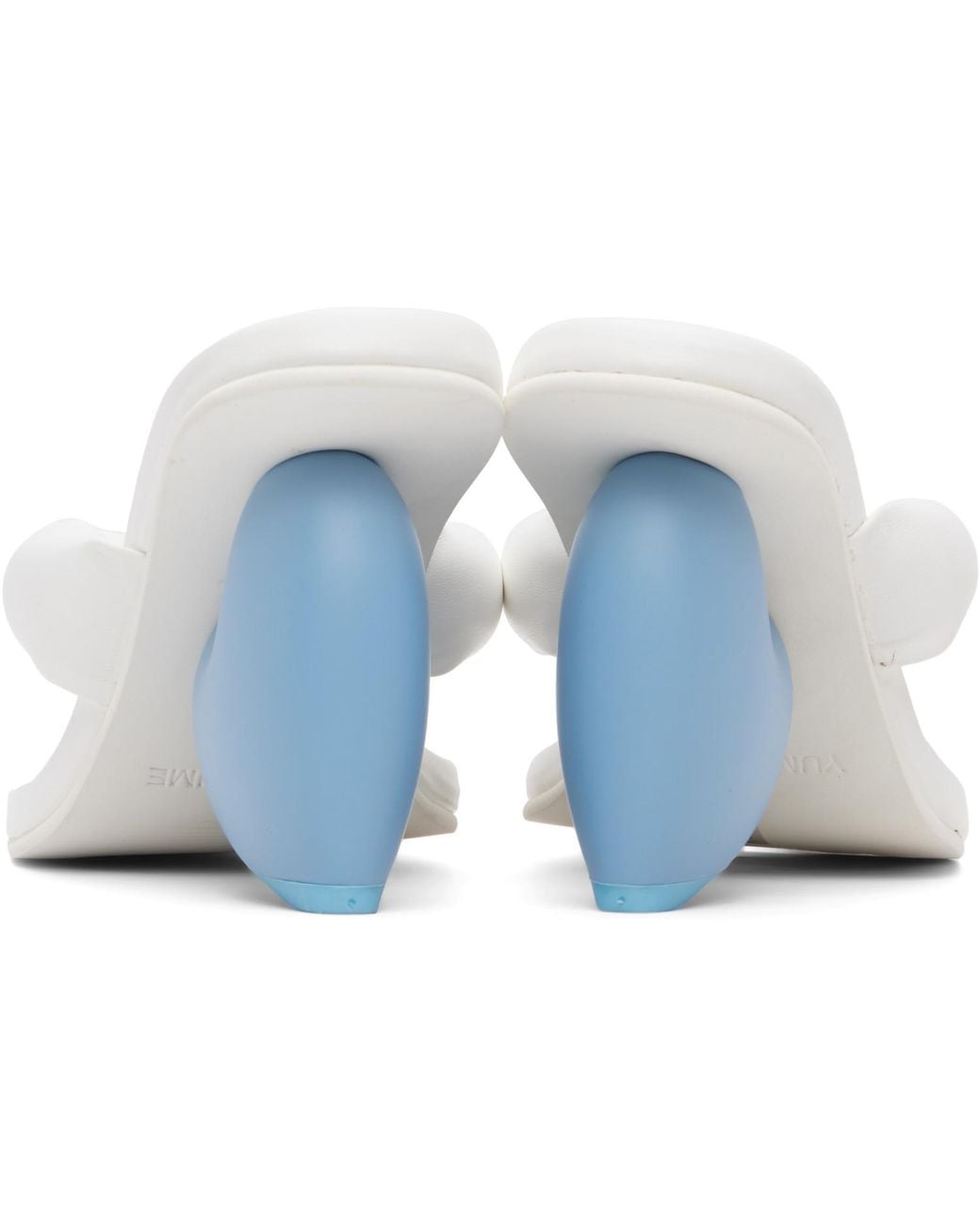 Yume Yume Blue Love Mule Heeled Sandals