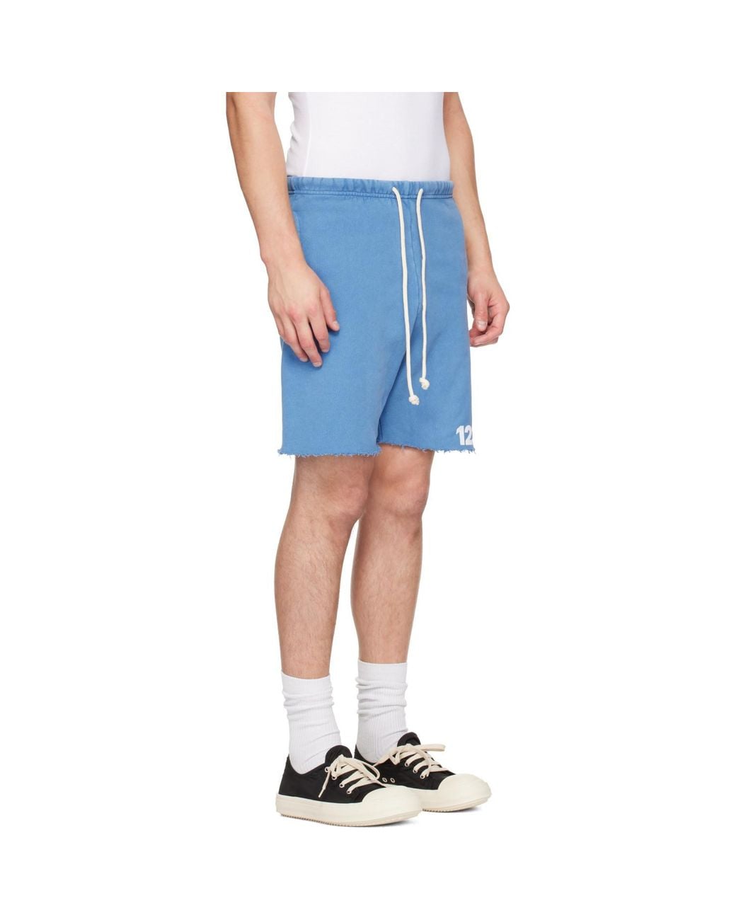 RIVINGTON roi Rebis Blue Uso '123' Gymbag Shorts for men