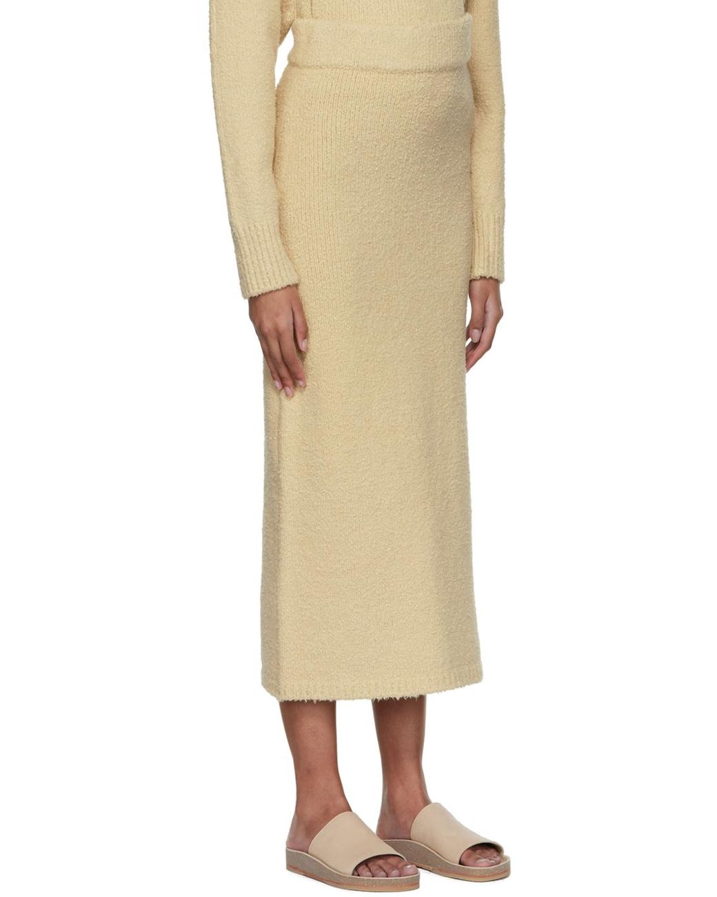 Missing You Already Natural Cotton Maxi Skirt