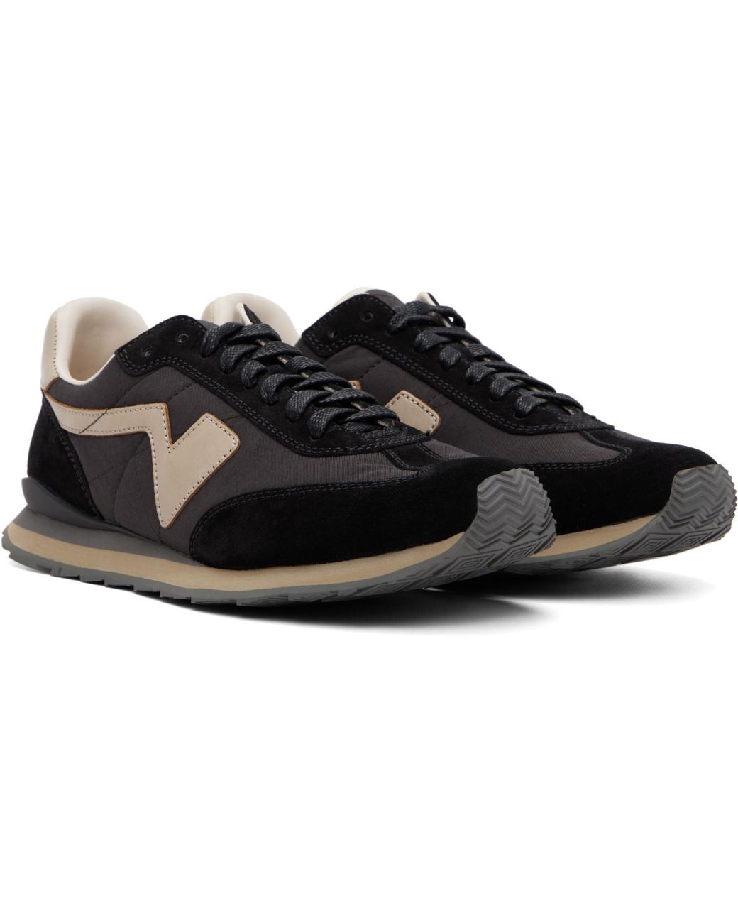 Visvim Black Fkt Runner Sneakers for men