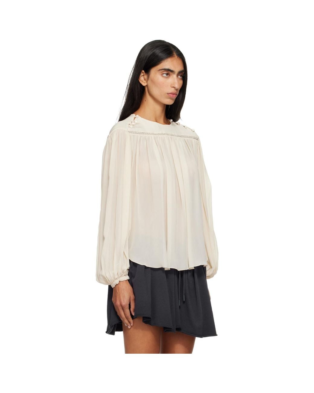 Isabel Marant White Off- Nuna Blouse