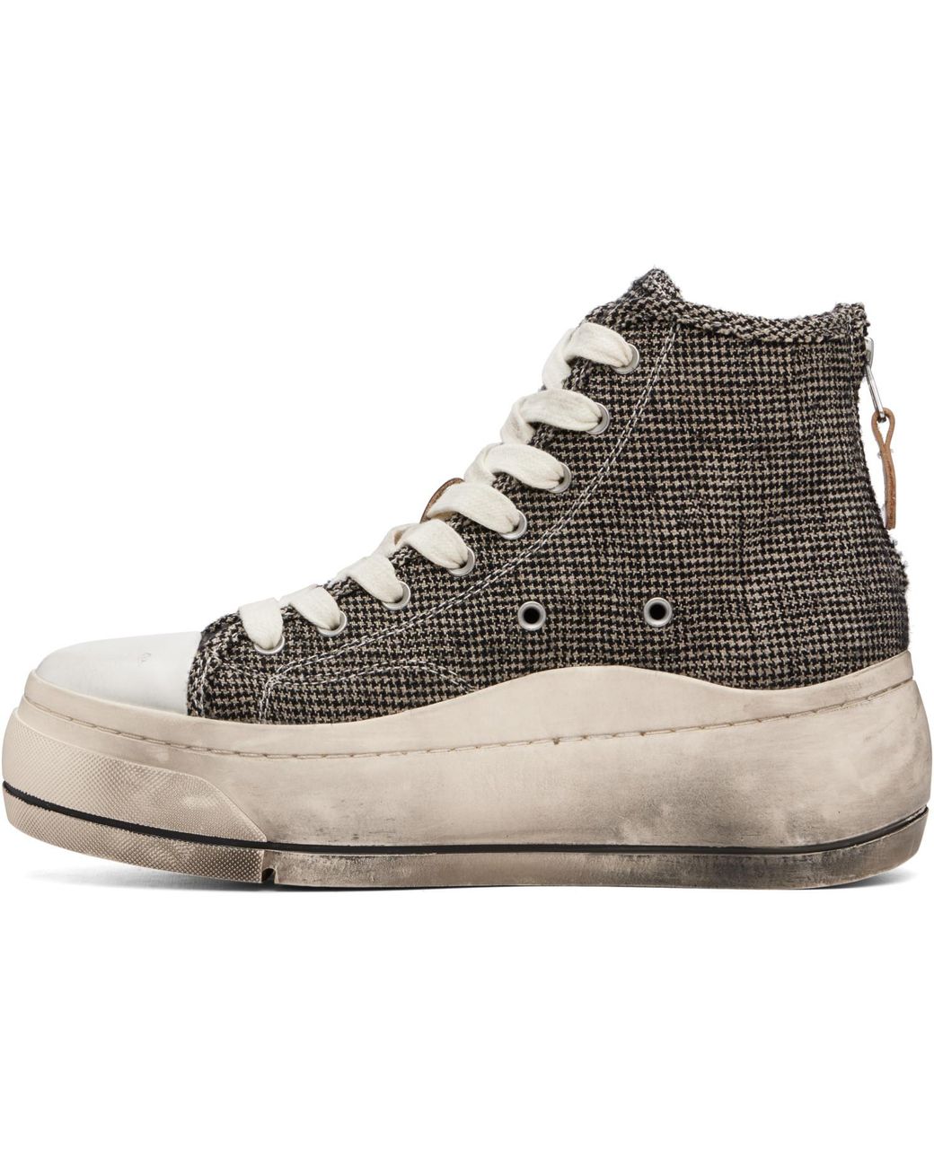 R13 Natural Khaki Kurt High Top Sneakers