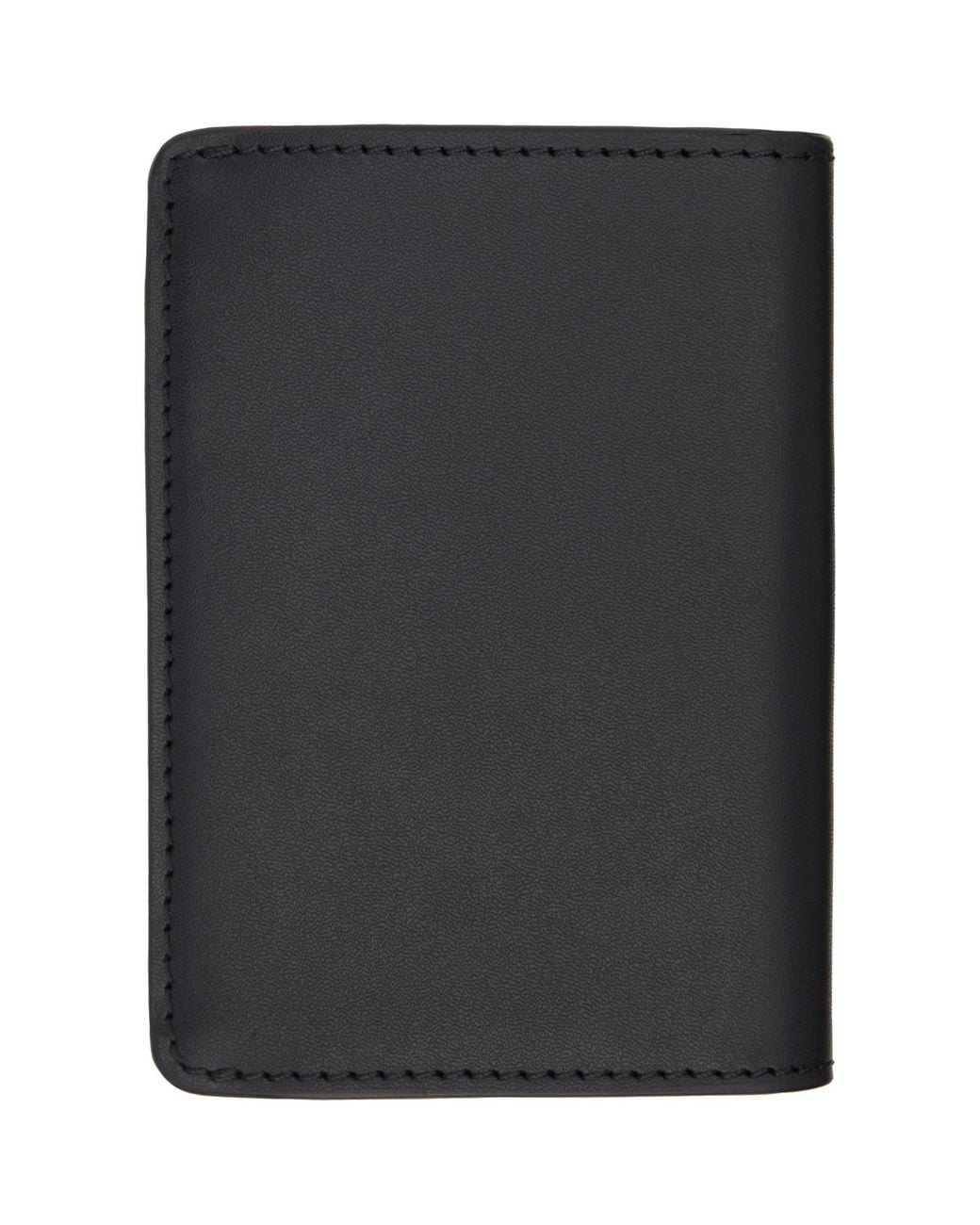 A.P.C. Black Stefan Card Holder for men