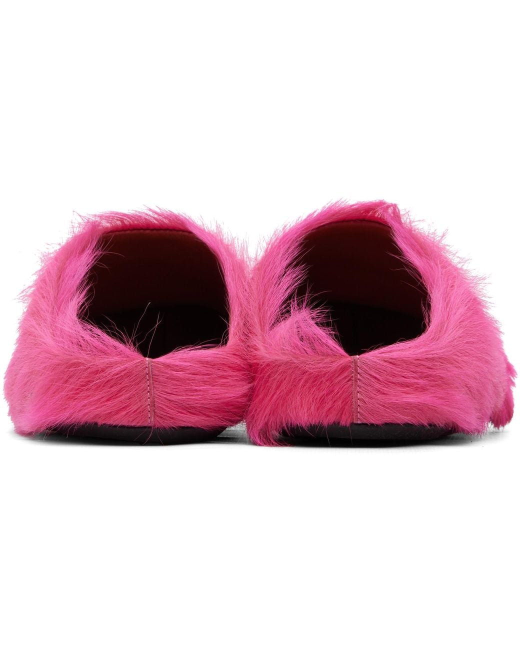 Marni Pink Fussbett Sabot Slip-On Loafers