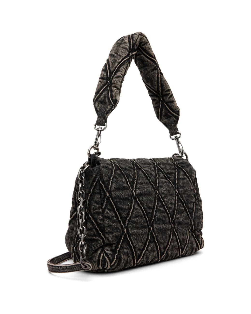 DIESEL Black Dsl 3D X Camera Bag for men