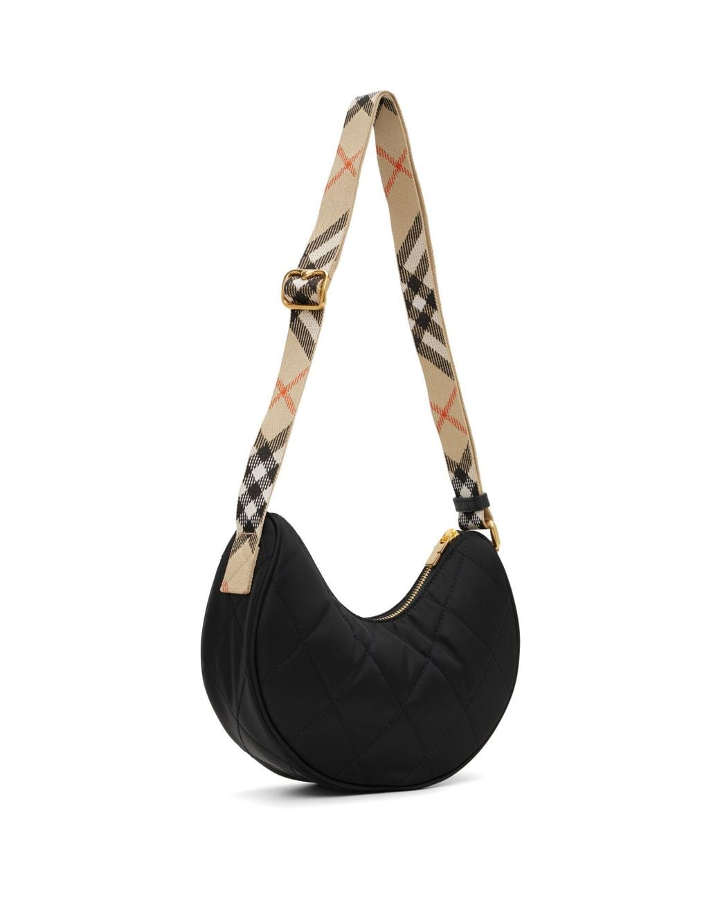 Burberry Black Horseshoe Crossbody Bag