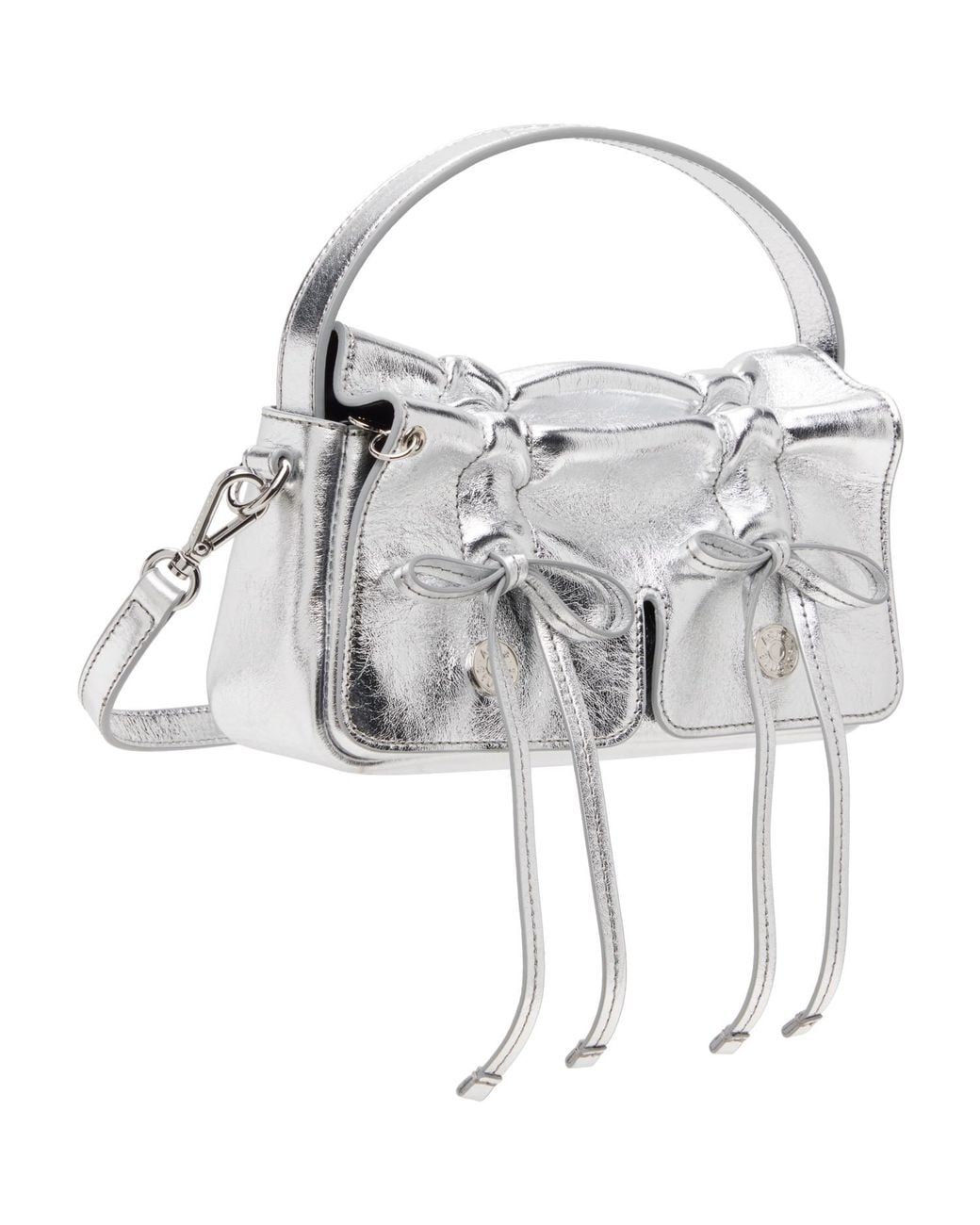 Acne Metallic Multipocket Bag