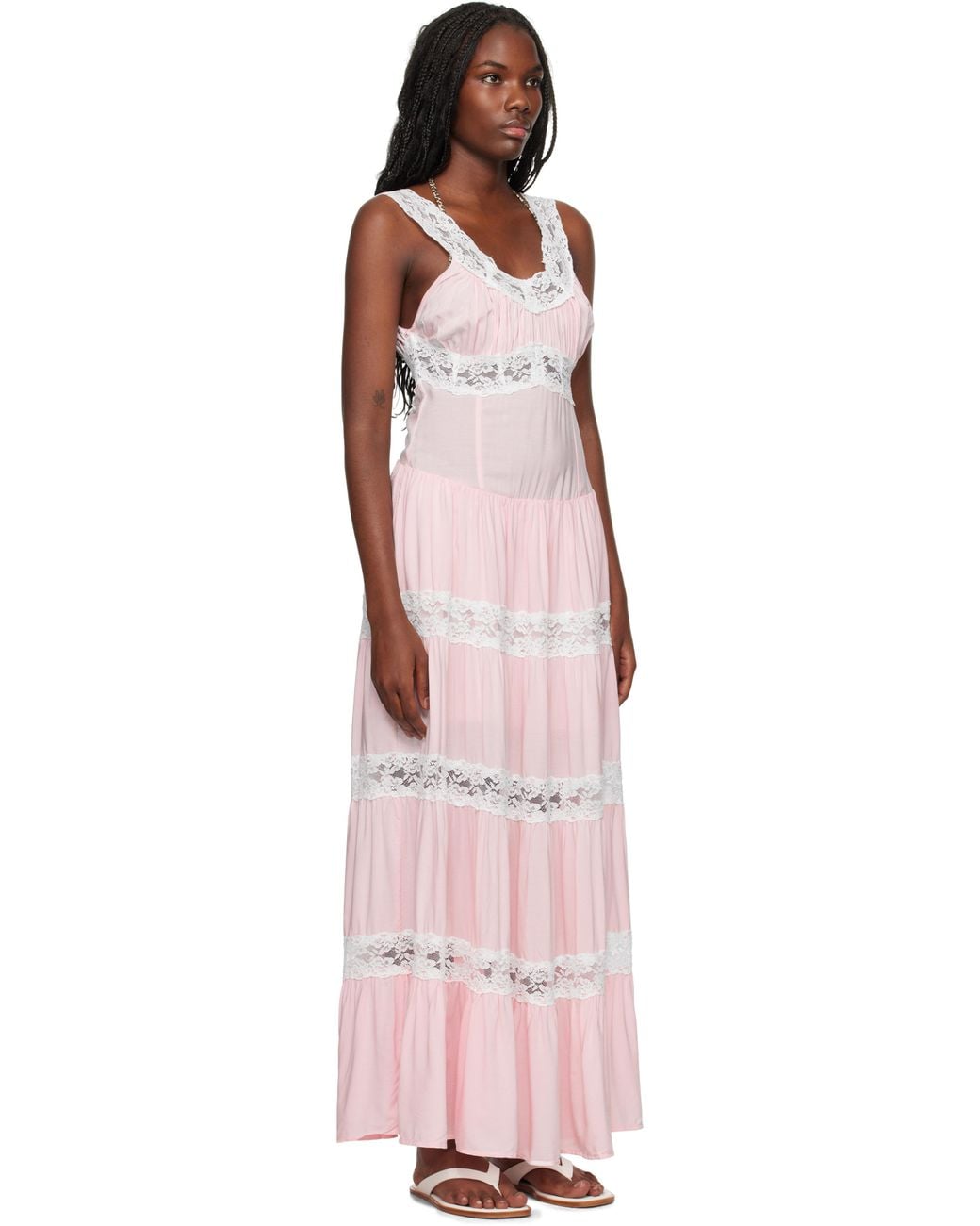chinese dress ladies Dakota Halter Backless Crystals Maxi Dress main image 1