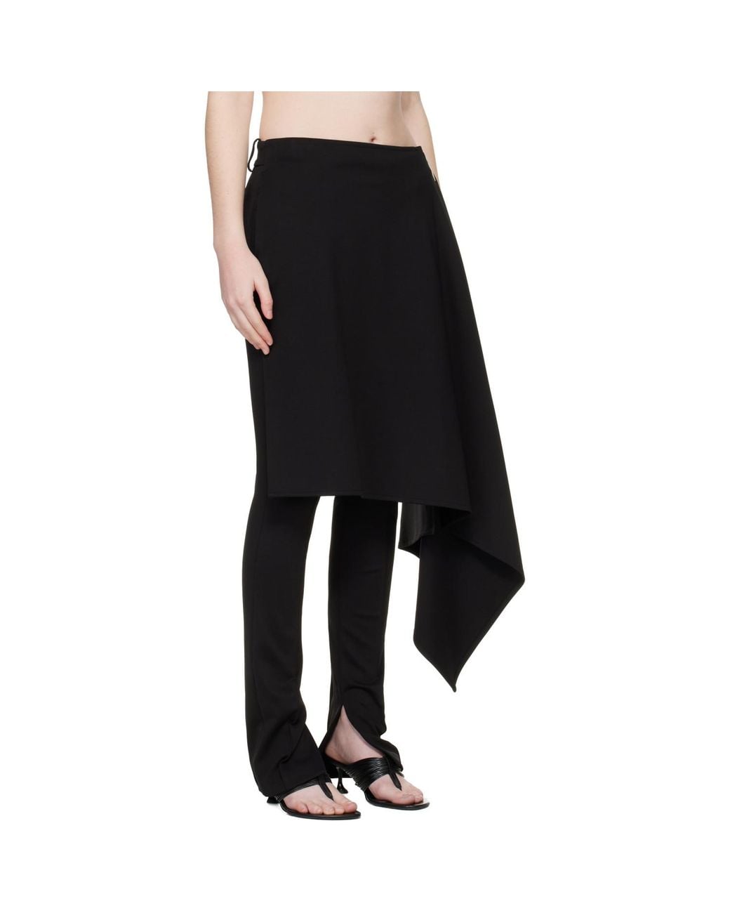The Attico Black Long Trousers