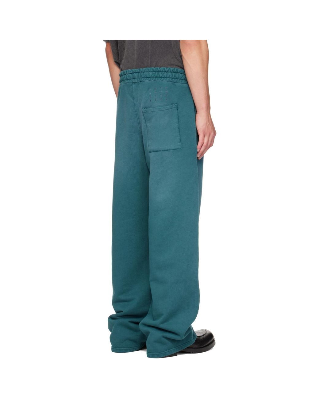 Ksubi Green Rugged Synthesis Sweatpants for men