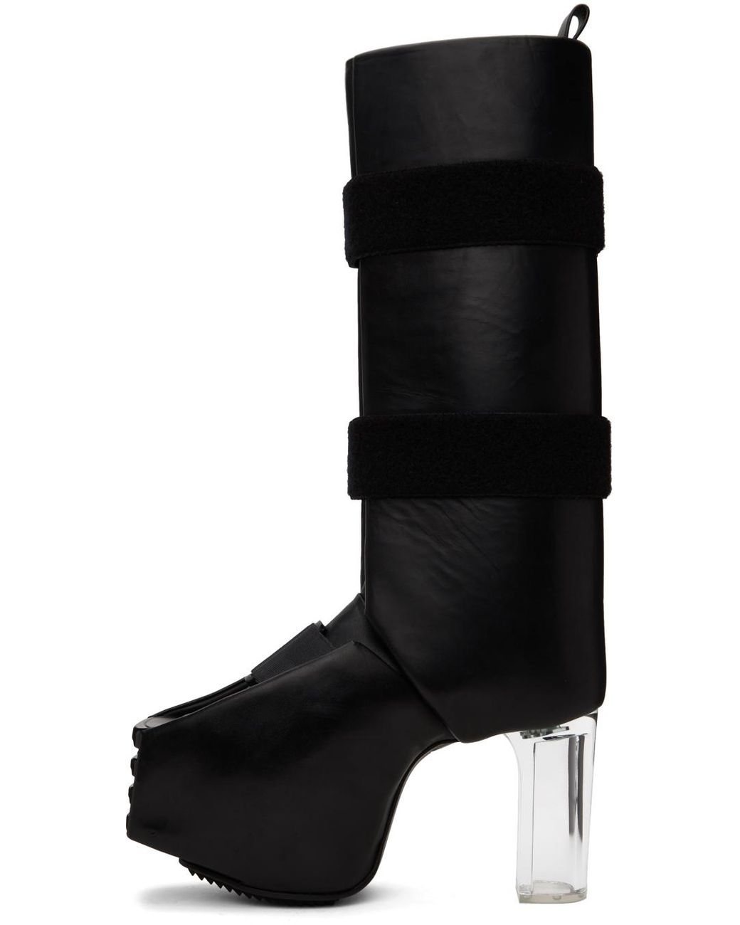 靴 rickowenskiss boots size40 Rick Owens Open Splint Kiss Boots in Black for Men | Lyst