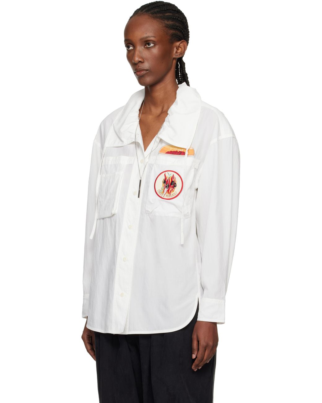 Isabel Marant Black Chely Shirt