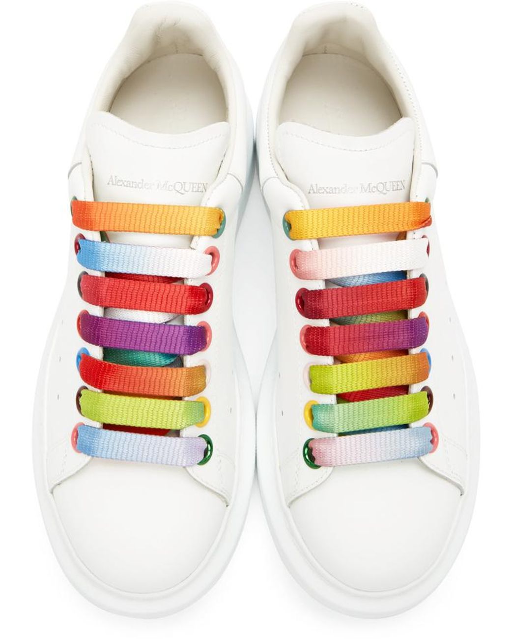 alexander mcqueen rainbow shoes