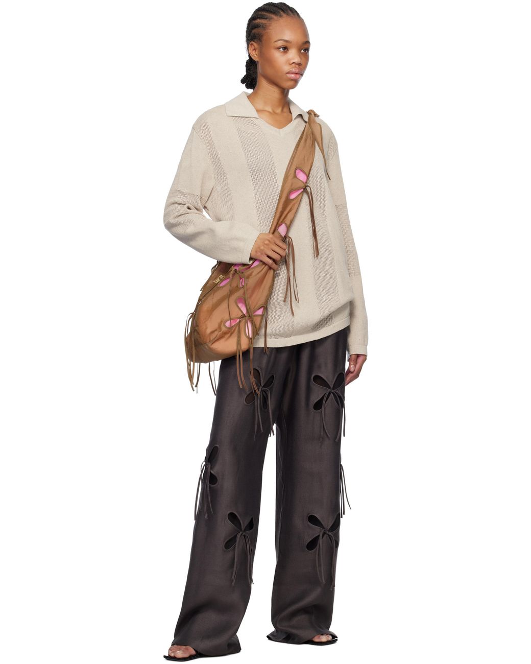 【関税込み】J.Kim ブラック Chilla Petal Bale バッグ JKim Chilla Petal Bale Bag in Brown | Lyst
