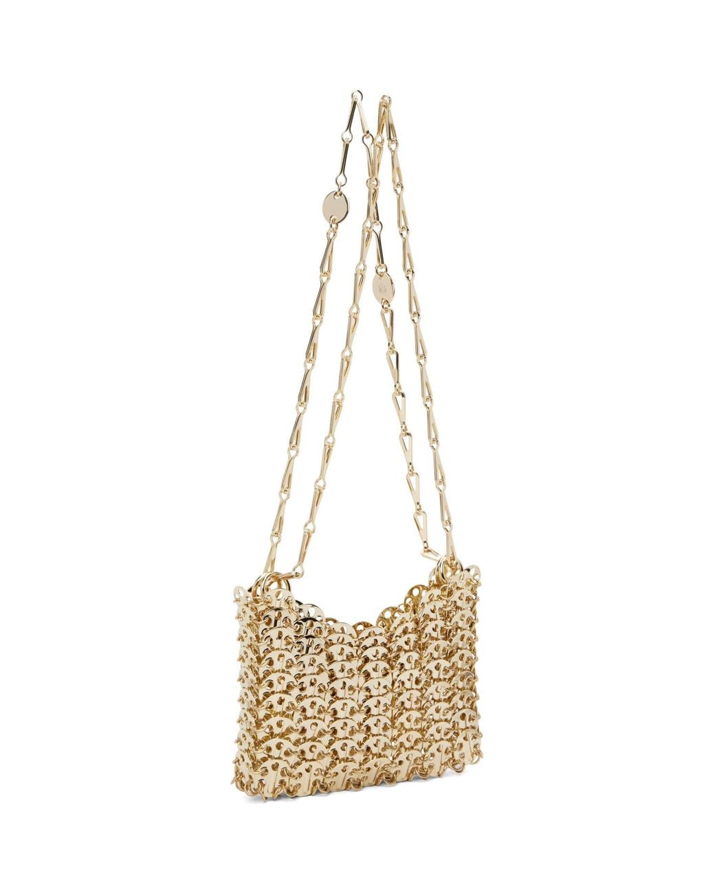 Rabanne Metallic Iconic Nano 1969 Bag