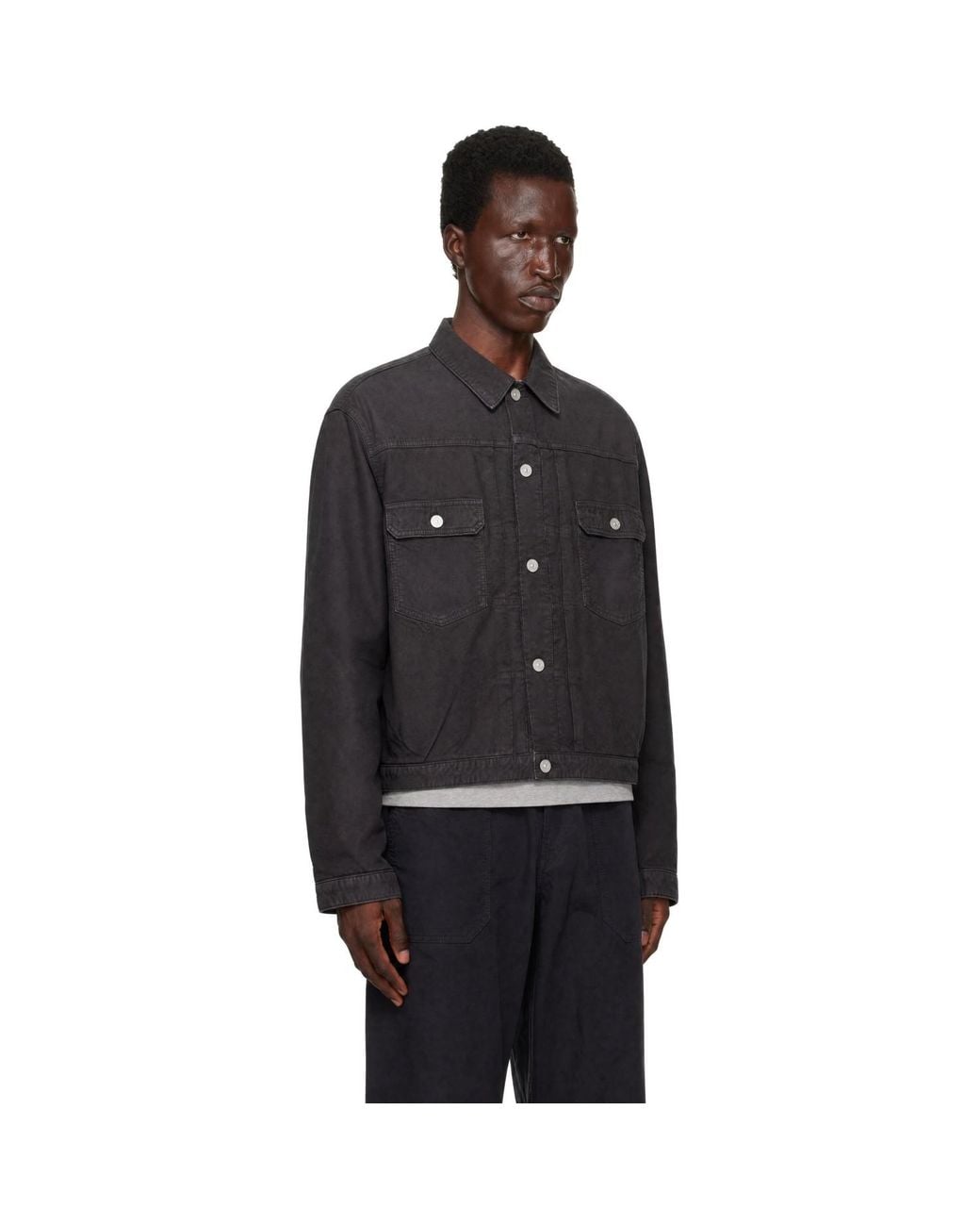 Visvim Black 101Xx Jkt G.Cords Jacket for men